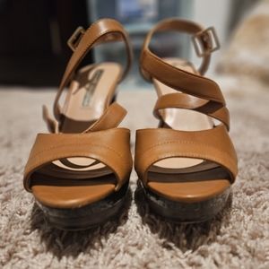 Brown heels